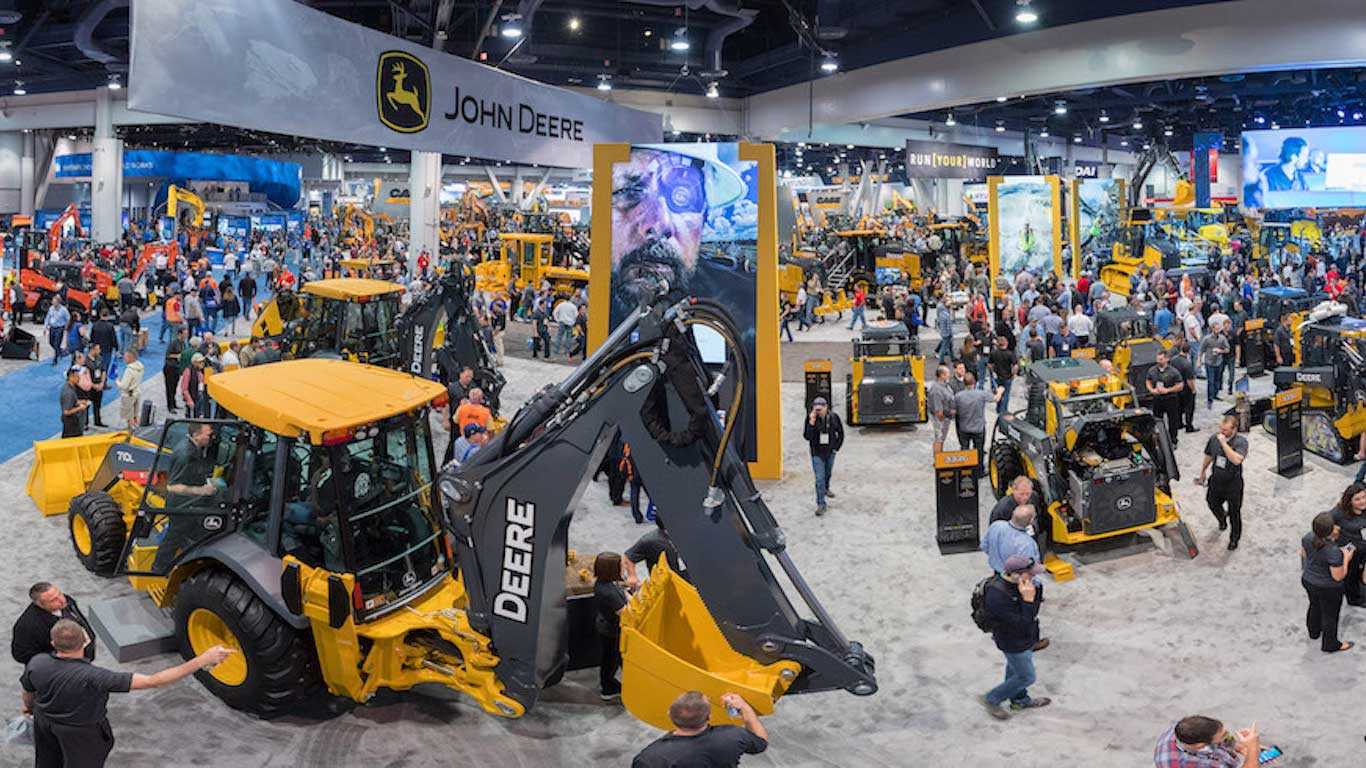 Conexpo 2020: John Deere cria categorias de portfólio de produtos