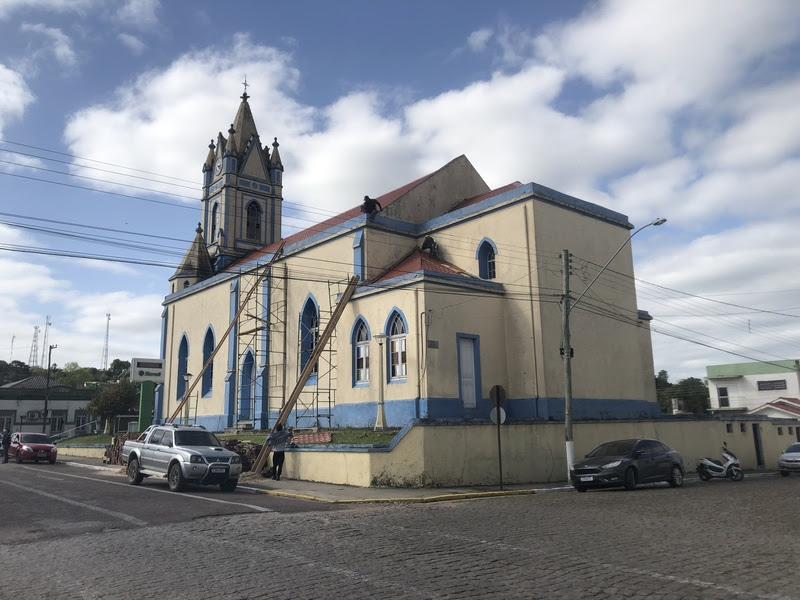 Lavras do Sul Mineração apoia reforma de igreja centenária, no Rio Grande do Sul