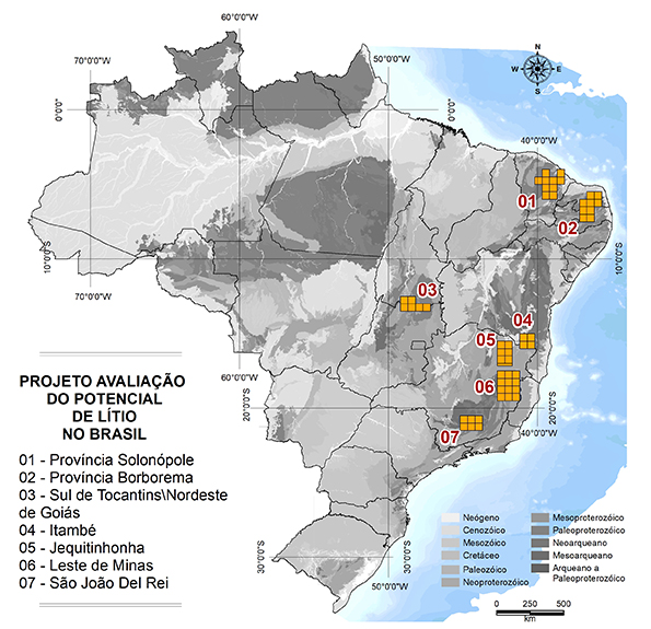 Potencial do Brasil e novos dados de lítio em MG serão apresentados em convenção no Canadá