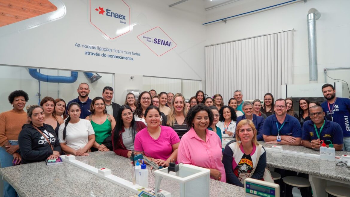 Enaex Brasil fortalece a presença feminina na indústria com programa de qualificação em parceria com o senai