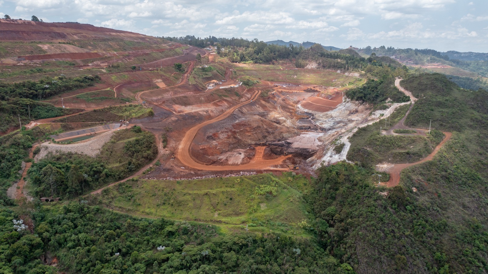 Programa de mineradora elimina 13 das 30 estruturas já inativas