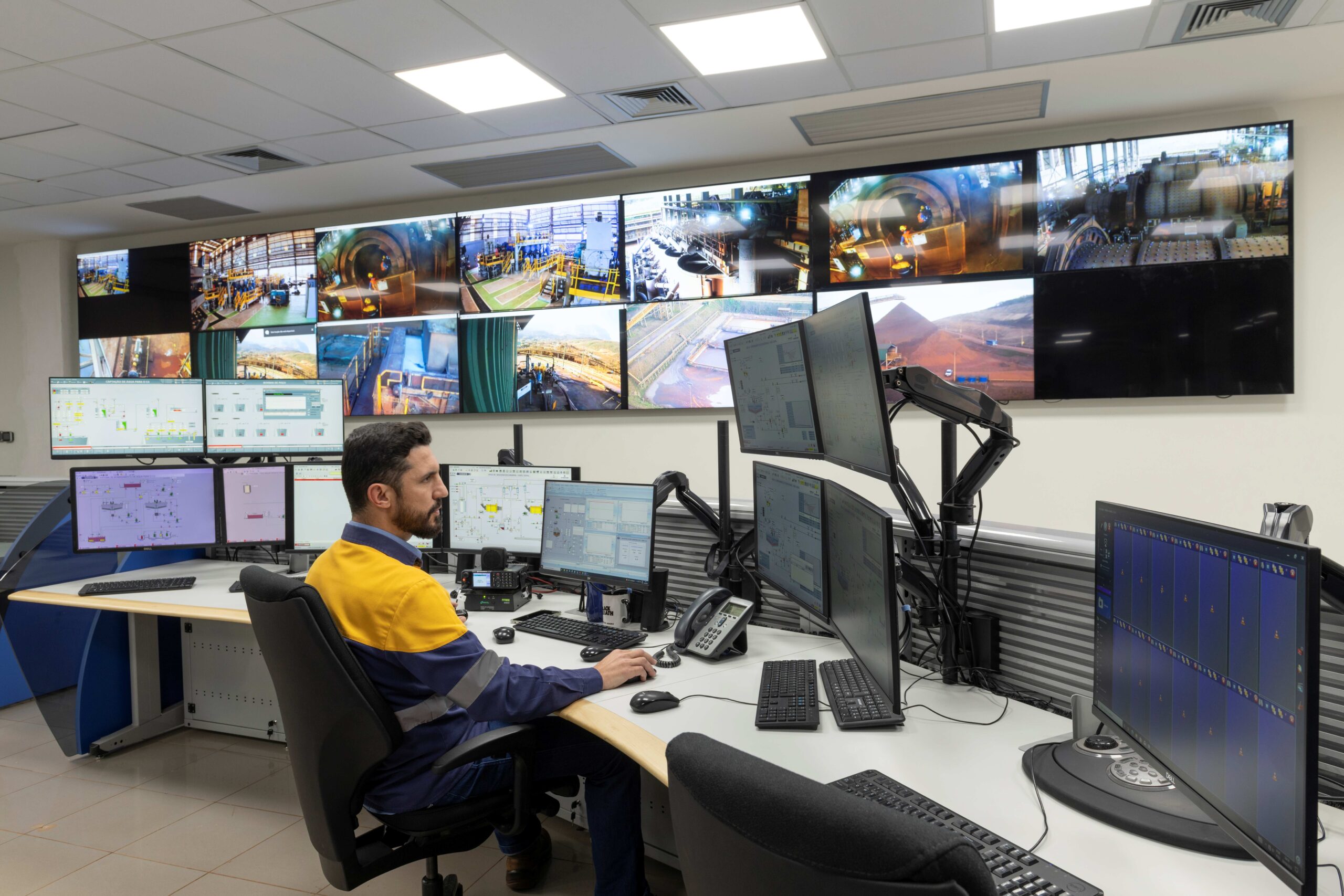 Tecnologia identifica anomalias em tempo real em 40 parâmetros e reduz perdas na cadeia produtiva da Samarco