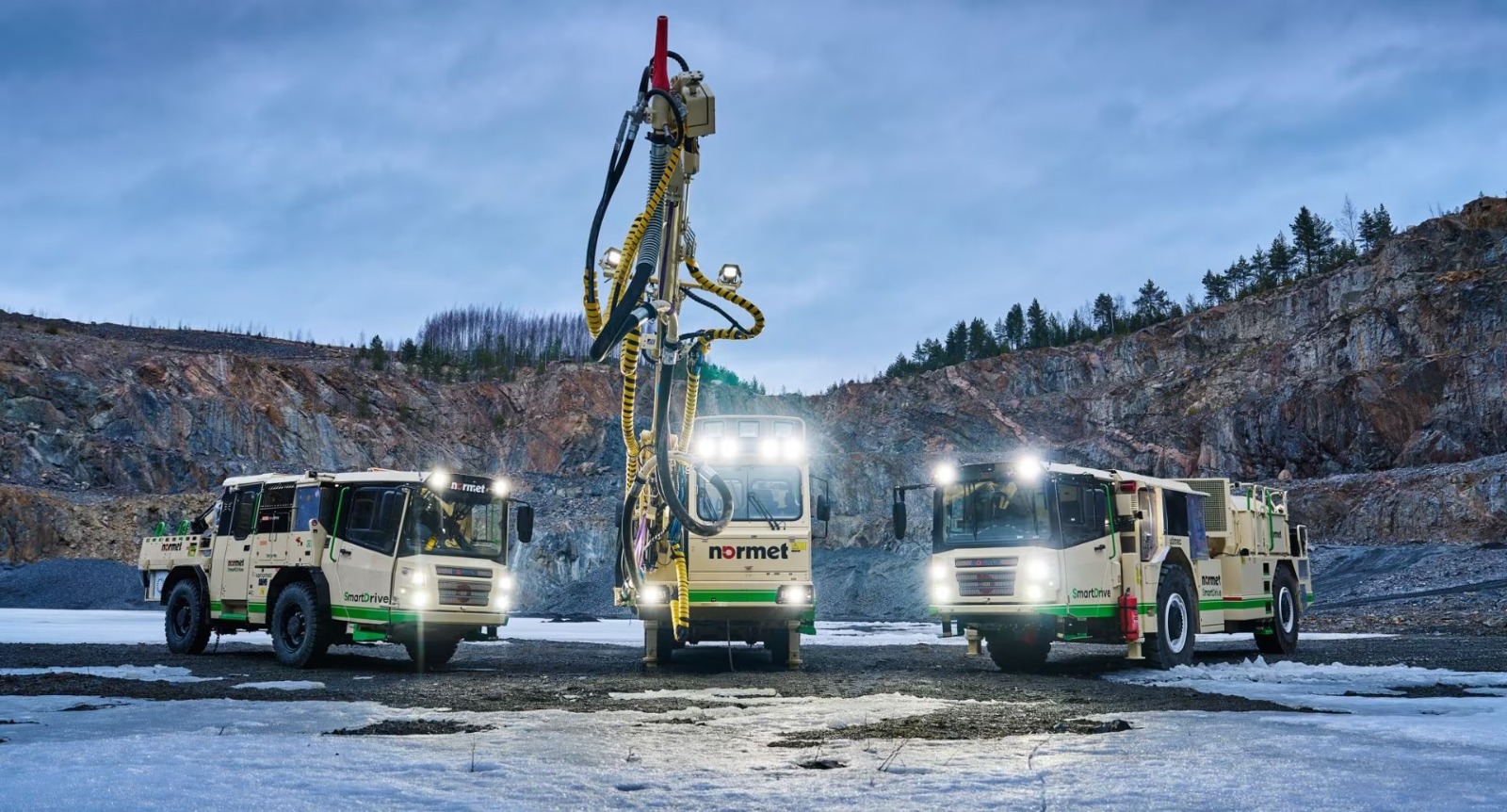 lNormet lança duas novas plataformas SmartDrive elétrico a bateria em ambos os tamanhos