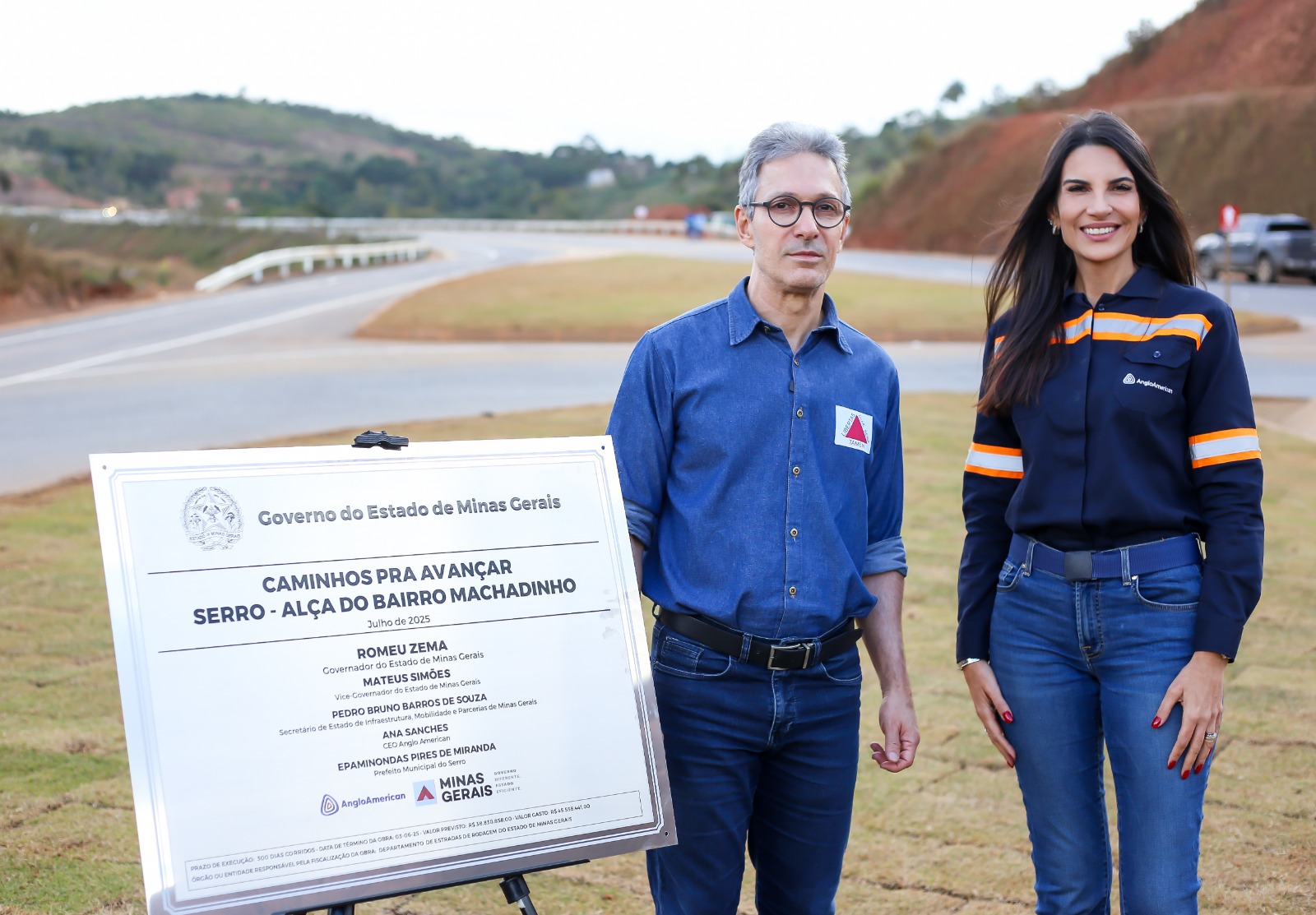 Anglo American entrega alça viária no Serro e investe R$ 48 milhões em infraestrutura