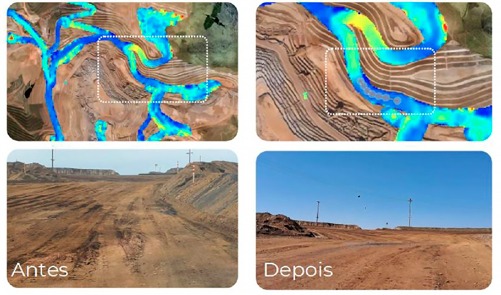 Programa de intervenção nas vias melhora tempo de ciclos e consumo de diesel no Complexo Mariana