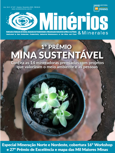 Revista Minérios lança edição especial e entrega Prêmio Mina Sustentável nesta semana