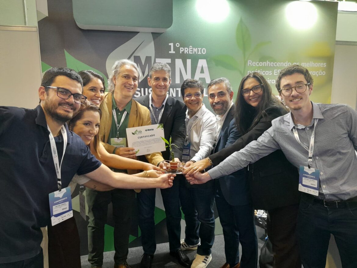 Autores recebem Prêmio Mina Sustentável no Exposibram 2025