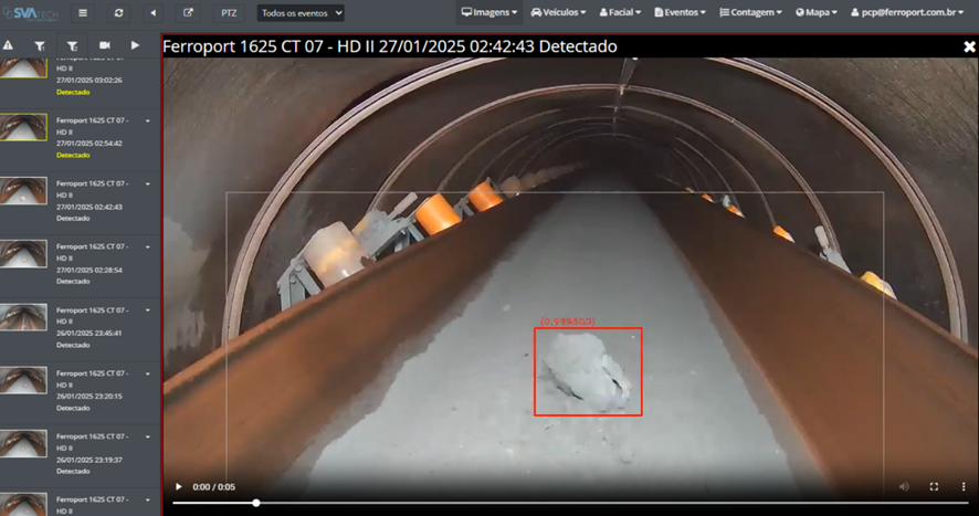 Ferroport, operadora do terminal de minério de ferro no Rio, implanta tecnologia inédita de inteligência artificial em portos