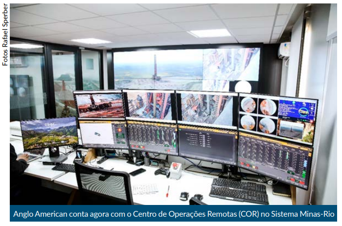 Inovação: Anglo American passa a contar com Centro de Operações Remotas no Minas-Rio