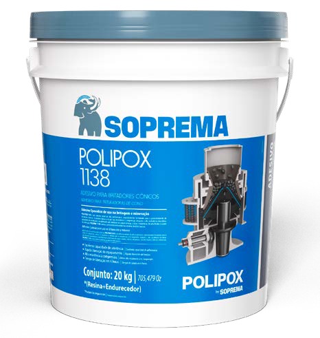 Adesivos oferecem alta performance para uso em britadores cônicos