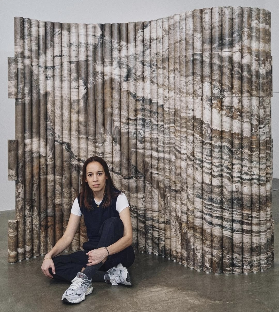 Exposição transforma testemunhos de sondagem em reflexão sobre o tempo da Terra