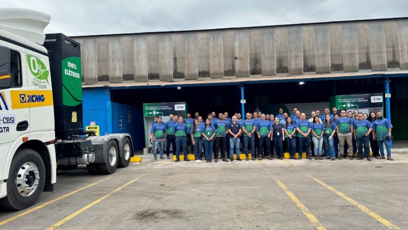CBSI inicia operação de frota com equipamentos elétricos