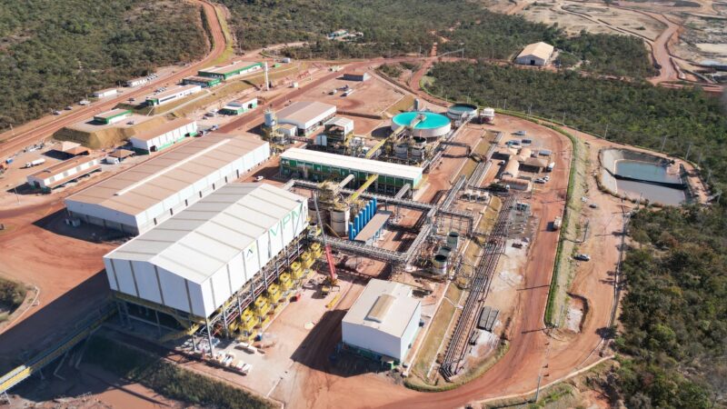 Serra Verde busca alcançar produção anual de 4.800 a 6.500 t de TREO até 2027