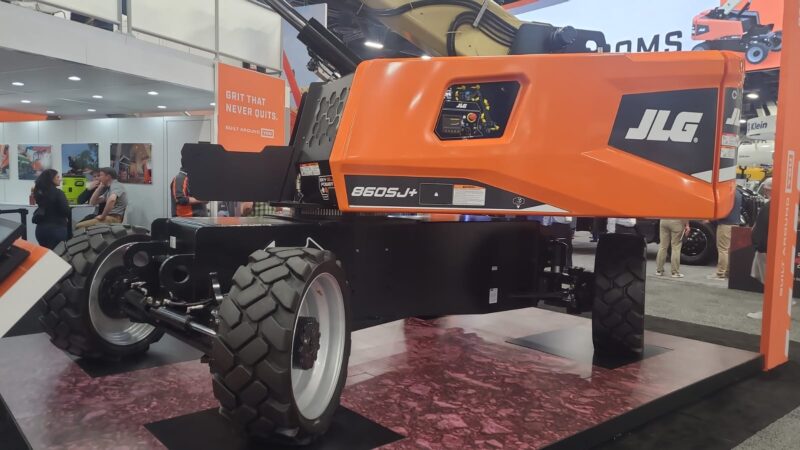 Conexpo 2026: JLG apresenta avanços tecnológicos em novos equipamentos