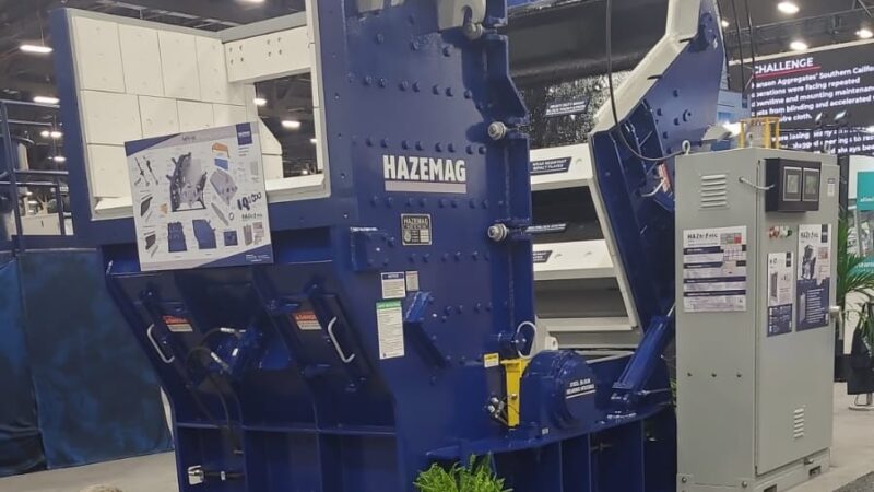 Britadores HAZEMAG são destaques na Conexpo