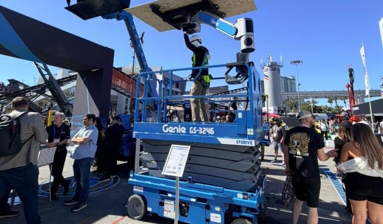Conexpo 2026: Genie leva à feira plataforma articulada com mais de 80melhorias