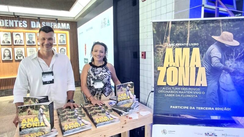 Após COP30, M3 Editorial lança livro sobre a Amazônia em Manaus e busca projetos para terceira edição