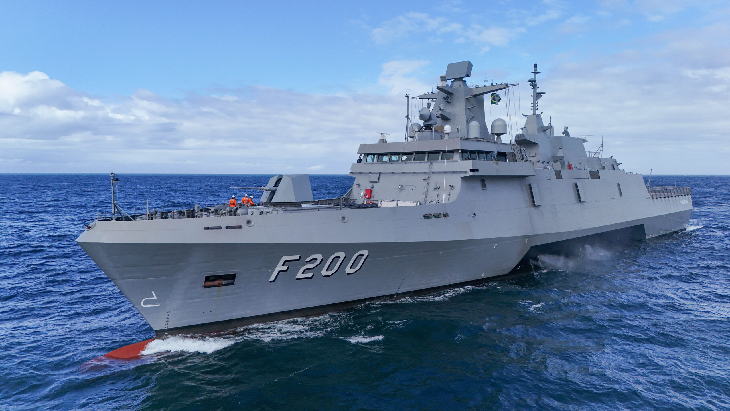 Usiminas fornece aço para fragatas da Marinha do Brasil