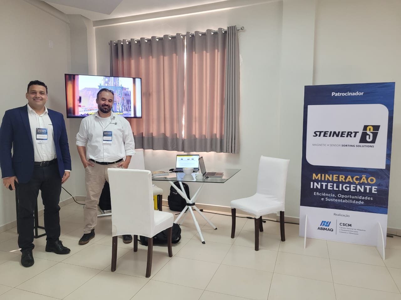 Steinert discute tecnologia de separadores magnéticos em evento em Parauapebas (PA)