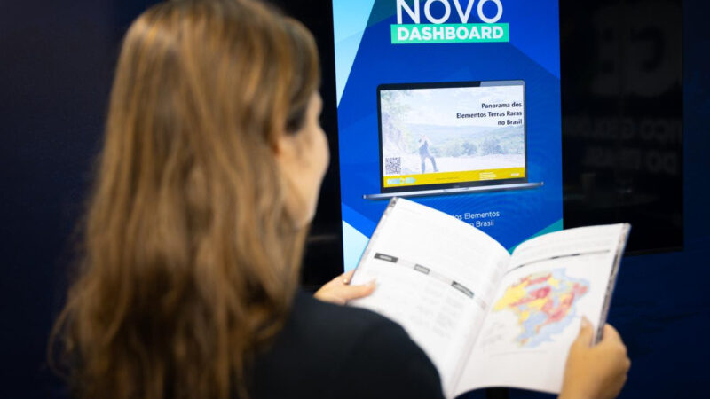 Novo dashboard do Serviço Geológico do Brasil apresenta panorama sobre terras raras no país