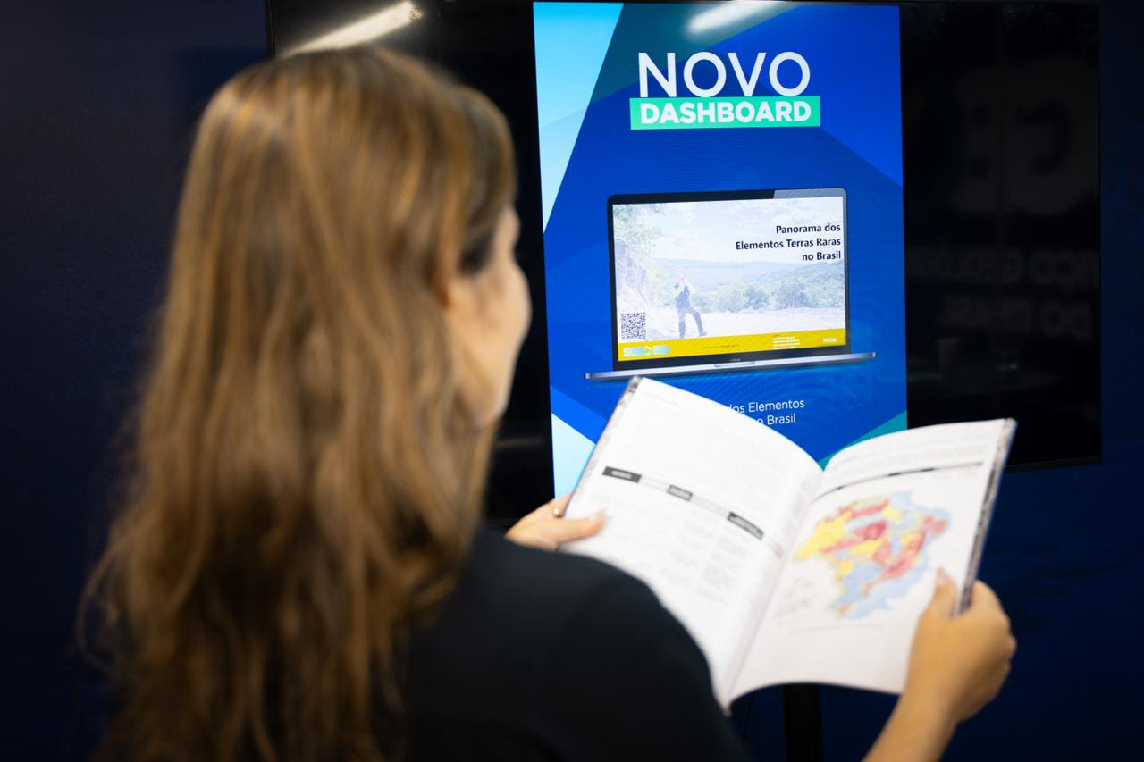 Novo dashboard do Serviço Geológico do Brasil apresenta panorama sobre terras raras no país