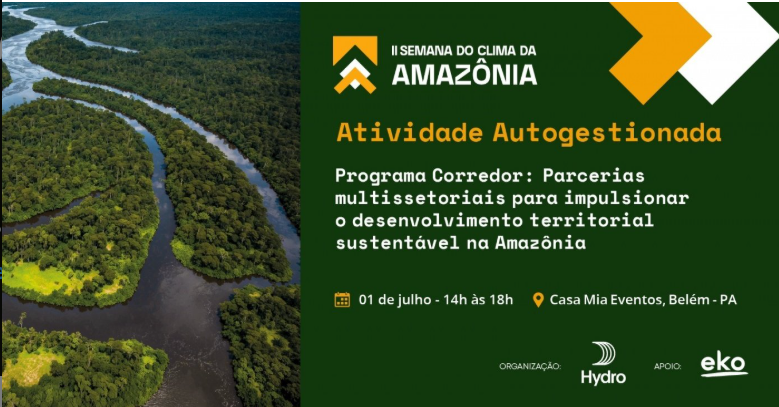 Hydro promove eventos gratuitos durante II Semana do Clima da Amazônia