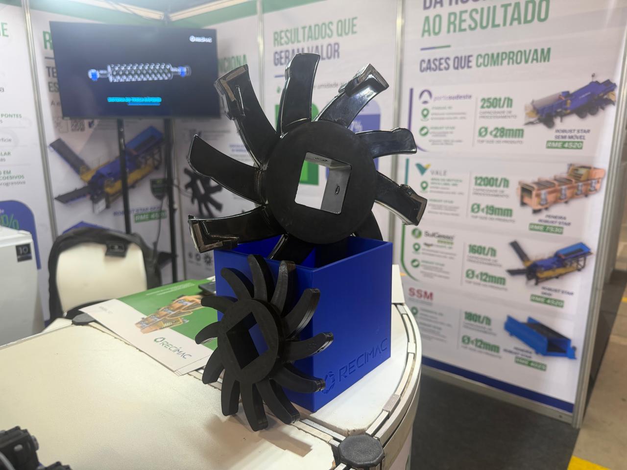 Tecnologia da Recimac promete aumentar eficiência do peneiramento de minérios