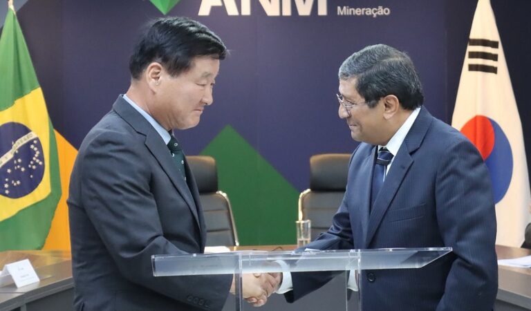 Agências do Brasil e Coreia do Sul firmam acordo de cooperação para desenvolvimento sustentável do setor mineral