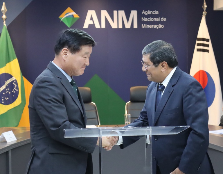 Agências do Brasil e Coreia do Sul firmam acordo de cooperação para desenvolvimento sustentável do setor mineral