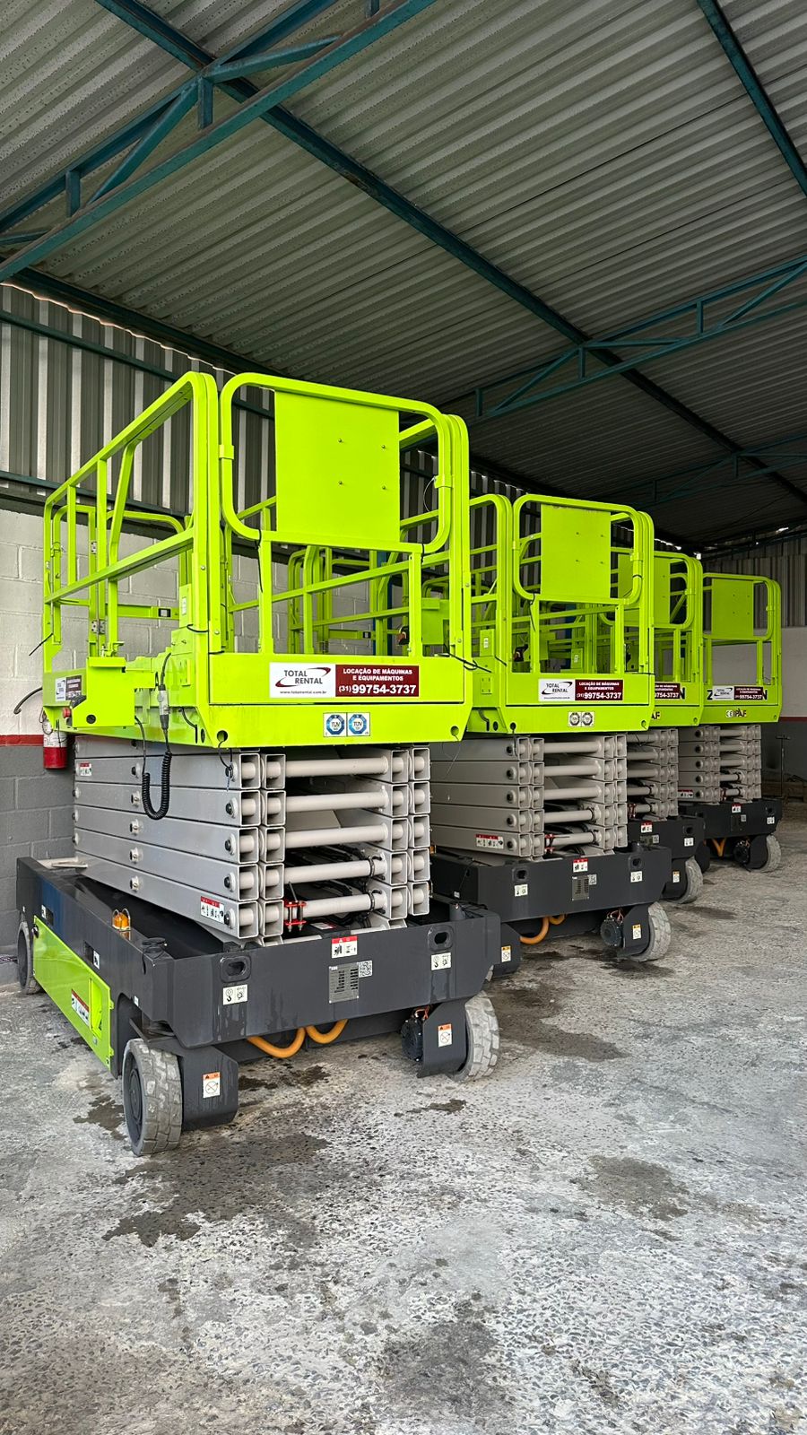 Total Rental aposta em plataformas com bateria de lítio para aumentar produtividade em obras