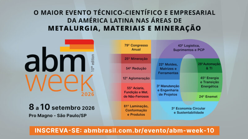 ABM Week 2026: evento comemora sua décima edição, reunindo ciência, tecnologia e indústria em uma programação abrangente