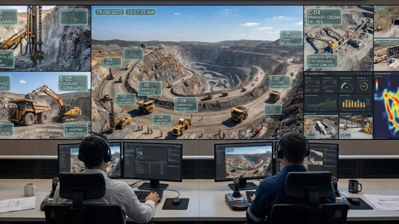 Na Exposibram, a Geostats ressalta a importância da conectividade na mina