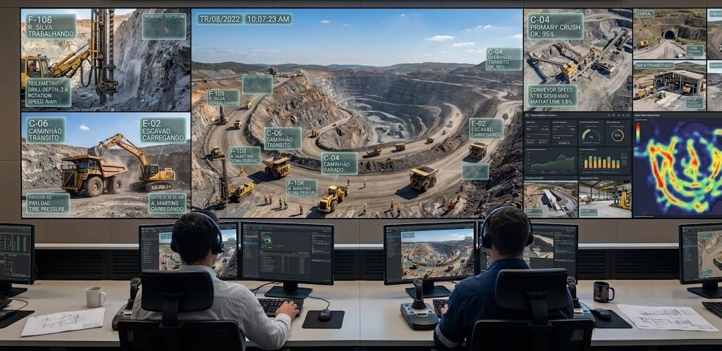 Na Exposibram, a Geostats ressalta a importância da conectividade na mina